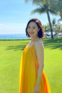Hong Diem Showcases Ageless Grace and Sophistication in a Stunning Sheer Gown - image 5