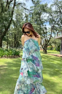 Hong Diem Showcases Ageless Grace and Sophistication in a Stunning Sheer Gown - image 2