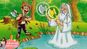 The Three Axes: A Classic Fairy Tale About the Power of Honesty - image 0