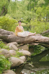 YiTuYu Art Language Vol.4967: Featuring the Elegant Mian Mian Photography Collection - image 37