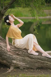 YiTuYu Art Language Vol.4967: Featuring the Elegant Mian Mian Photography Collection - image 12