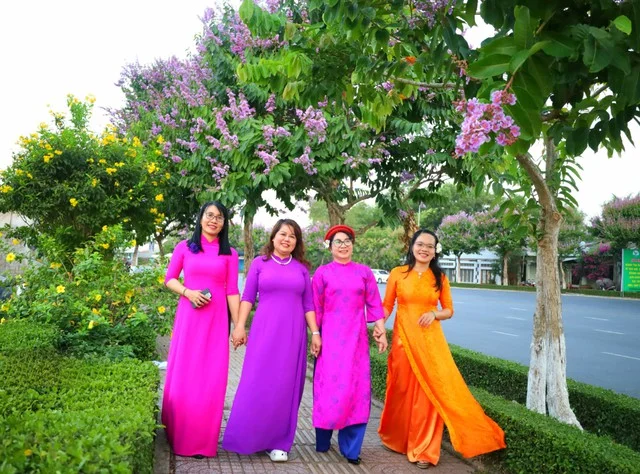 Discover the Dreamy Purple Crape Myrtle Road in Vinh Long Vietnam