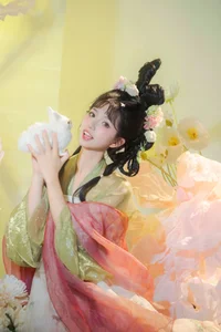 Timeless Beauty and Artistry: Shi Yi in YiTuYu Vol.7650 Collection - image 21
