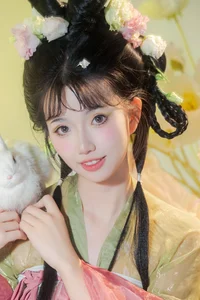 Timeless Beauty and Artistry: Shi Yi in YiTuYu Vol.7650 Collection - image 5