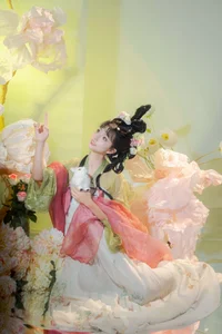 Timeless Beauty and Artistry: Shi Yi in YiTuYu Vol.7650 Collection - image 12