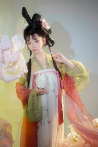 Timeless Beauty and Artistry: Shi Yi in YiTuYu Vol.7650 Collection - image 1