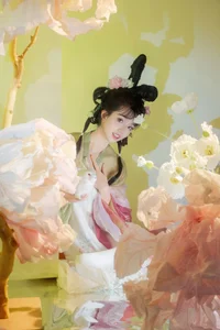 Timeless Beauty and Artistry: Shi Yi in YiTuYu Vol.7650 Collection - image 8