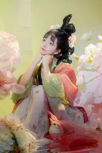 Timeless Beauty and Artistry: Shi Yi in YiTuYu Vol.7650 Collection - image 16