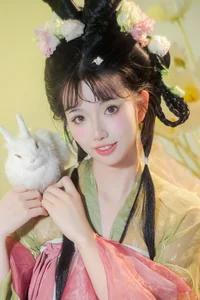 Timeless Beauty and Artistry: Shi Yi in YiTuYu Vol.7650 Collection - image 20