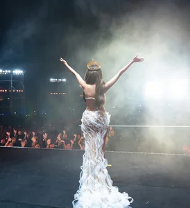 Le Hoang Phuong Bids Farewell in Stunning Sea-Inspired Gown at Miss Grand Vietnam - image 2