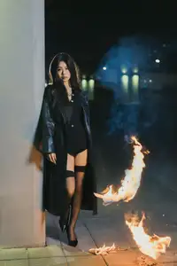 YiTuYu Vol.8615 Shi Yi: Fiery Allure & Decadent Style – A Mysterious Encounter - image 21