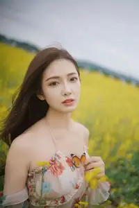 Ying Er YY Captivating in Golden Flower Field – YiTuYu Art Language Vol.8672 - image 41