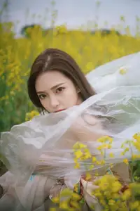 Ying Er YY Captivating in Golden Flower Field – YiTuYu Art Language Vol.8672 - image 31