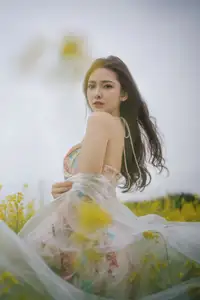 Ying Er YY Captivating in Golden Flower Field – YiTuYu Art Language Vol.8672 - image 48
