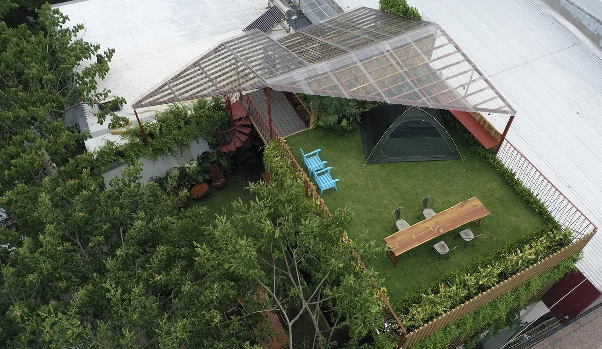 Innovative 200m2 Townhouse Design Inspired by Northwest Vietnam's Terraced Fields
