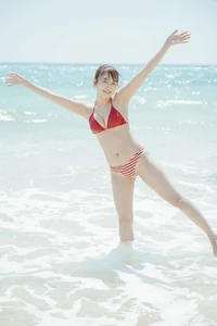 Stunning Beachside Portraits of Hikari Kuroki: Capturing the Essence of Summer and Coastal Beauty in Every Shot - image 5