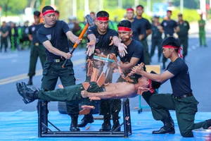 Spectacular Cavalry Performance and Police Horse Parade in Ho Chi Minh City - image 7