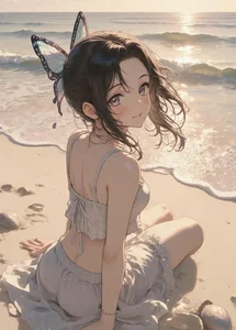 Anime Bikini Girls Gallery: Cute and Sexy Anime Swimsuit Art - image 22