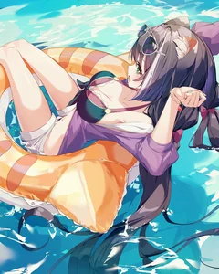 Anime Bikini Girls Gallery: Cute and Sexy Anime Swimsuit Art - image 9