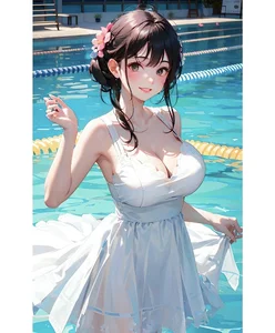 Anime Bikini Girls Gallery: Cute and Sexy Anime Swimsuit Art - image 25