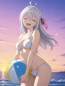Anime Bikini Girls Gallery: Cute and Sexy Anime Swimsuit Art - image 3