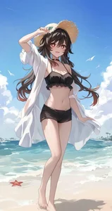 Anime Bikini Girls Gallery: Cute and Sexy Anime Swimsuit Art - image 21