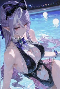 Anime Bikini Girls Gallery: Cute and Sexy Anime Swimsuit Art - image 23