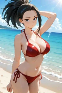 Anime Bikini Girls Gallery: Cute and Sexy Anime Swimsuit Art - image 39