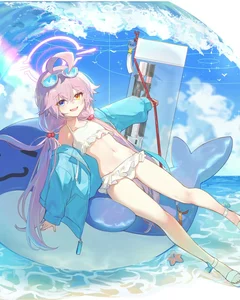 Anime Bikini Girls Gallery: Cute and Sexy Anime Swimsuit Art - image 58