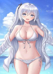 Anime Bikini Girls Gallery: Cute and Sexy Anime Swimsuit Art - image 62