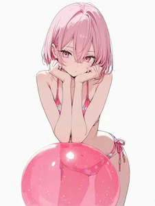 Anime Bikini Girls Gallery: Cute and Sexy Anime Swimsuit Art - image 28
