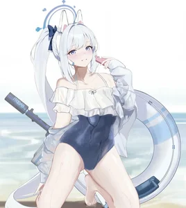 Anime Bikini Girls Gallery: Cute and Sexy Anime Swimsuit Art - image 40
