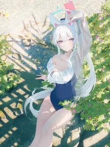Anime Bikini Girls Gallery: Cute and Sexy Anime Swimsuit Art - image 42