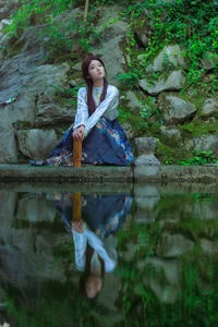 Elegant Expressions in Art Language Vol.5275 Featuring Xiao Mi Dou at YiTuYu - image 25