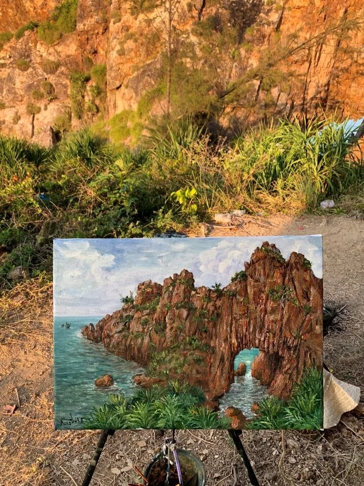 Artistic Journey Across Vietnam: Capturing Scenic Landscapes Through Beautiful Paintings