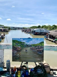 Artistic Journey Across Vietnam: Capturing Scenic Landscapes Through Beautiful Paintings - image 2