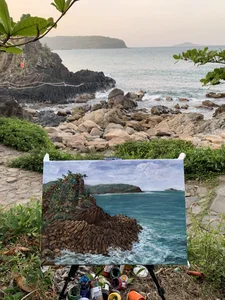 Artistic Journey Across Vietnam: Capturing Scenic Landscapes Through Beautiful Paintings - image 5