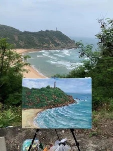 Artistic Journey Across Vietnam: Capturing Scenic Landscapes Through Beautiful Paintings - image 6