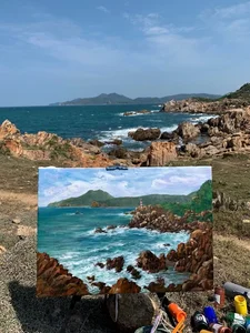 Artistic Journey Across Vietnam: Capturing Scenic Landscapes Through Beautiful Paintings - image 3
