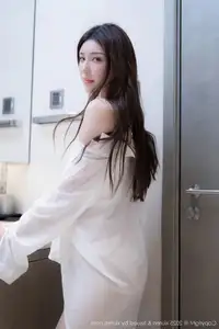 XiuRen No.10502 Yue Xi: Alluring Elegance in White Shirt & Heels - image 31