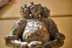 Century-Old Dharmapala Statues: Exploring the Unique Buddhist Heritage and Spiritual Art of Vietnam - image 5