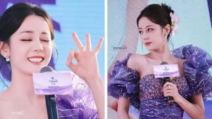 Dilraba Dilmurat Stuns Fans with Versatile Visuals from Ethereal Angel to Bold Dior Black Swan - image 4
