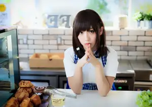 Moe Iori: Charming Cafe Girl in 'Monday's Girl' Part02 - image 43