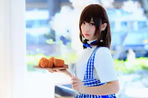 Moe Iori: Charming Cafe Girl in 'Monday's Girl' Part02 - image 36