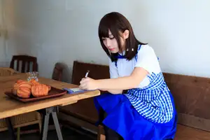 Moe Iori: Charming Cafe Girl in 'Monday's Girl' Part02 - image 5