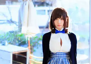 Moe Iori: Charming Cafe Girl in 'Monday's Girl' Part02 - image 12