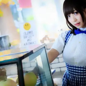 Moe Iori: Charming Cafe Girl in 'Monday's Girl' Part02 - image 10
