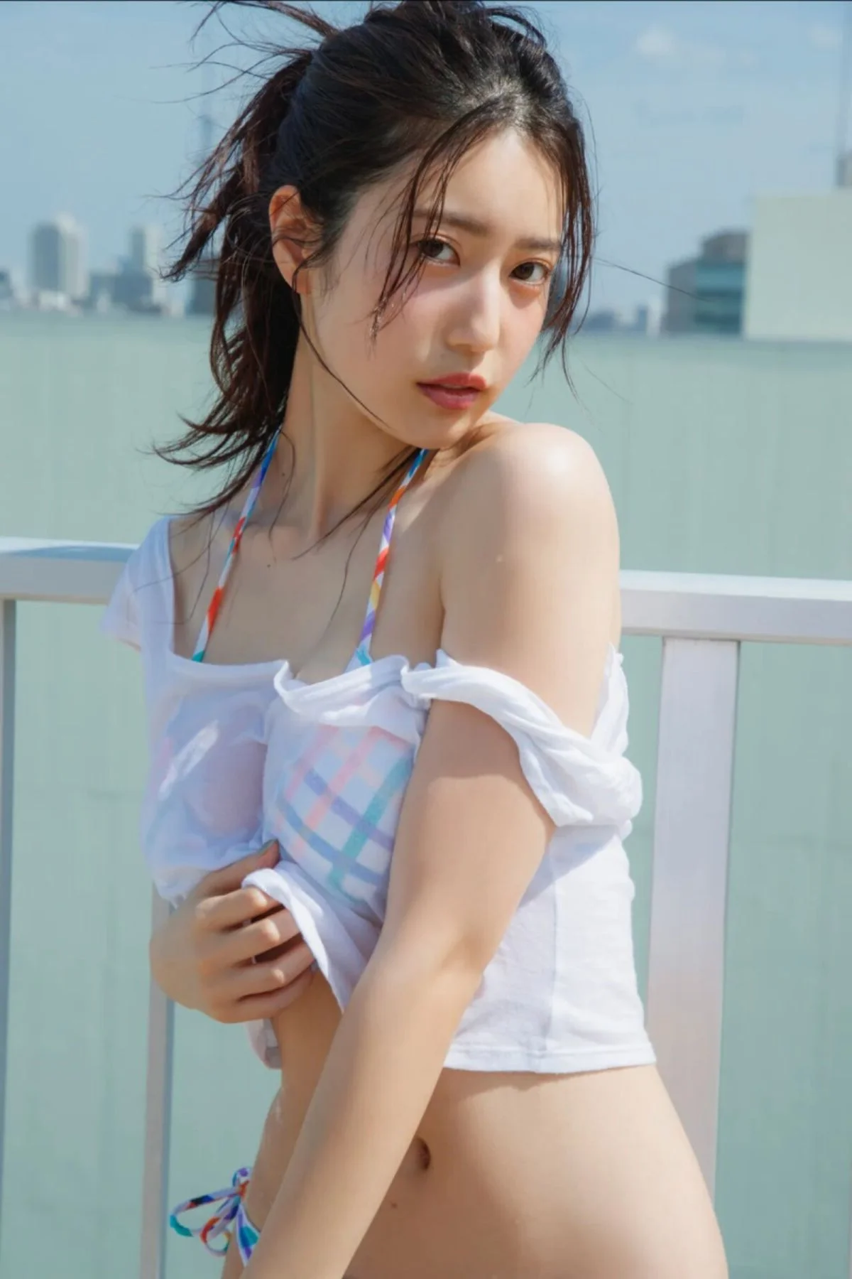 Captivating Portraits of Natsuki Abe: FRIDAY Monthly Girl 053 Exclusive Photo Collection Part 01 - Elegant Japanese Fashion and Lifestyle Photography