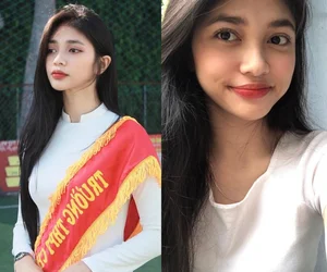 Rare High School Photos of Miss World Vietnam 2023 Top 3 - image 3