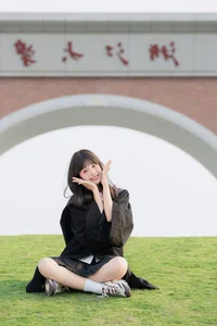 Aesthetic Academic Uniform Portrait Series: Xia Yu Xiao Nian in YiTuYu Art Language Vol.9078 – Timeless Youth and Preppy Fashion Inspiration - image 3